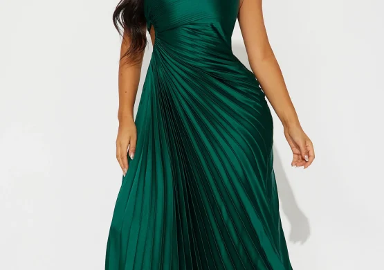 Belle Satin Maxi Dress