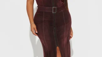 Mila Denim Maxi Dress